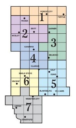 PECO's district map